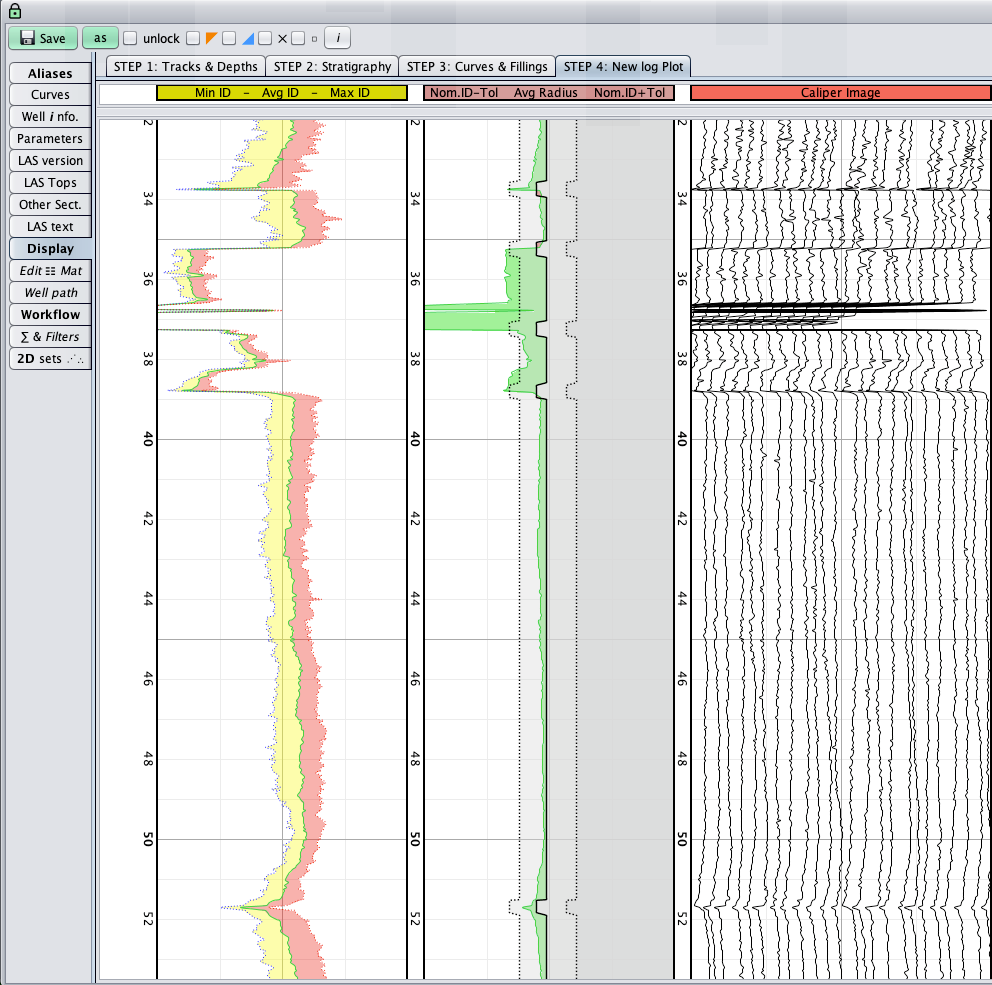 A Caliper Array rendered on a MacOS computer