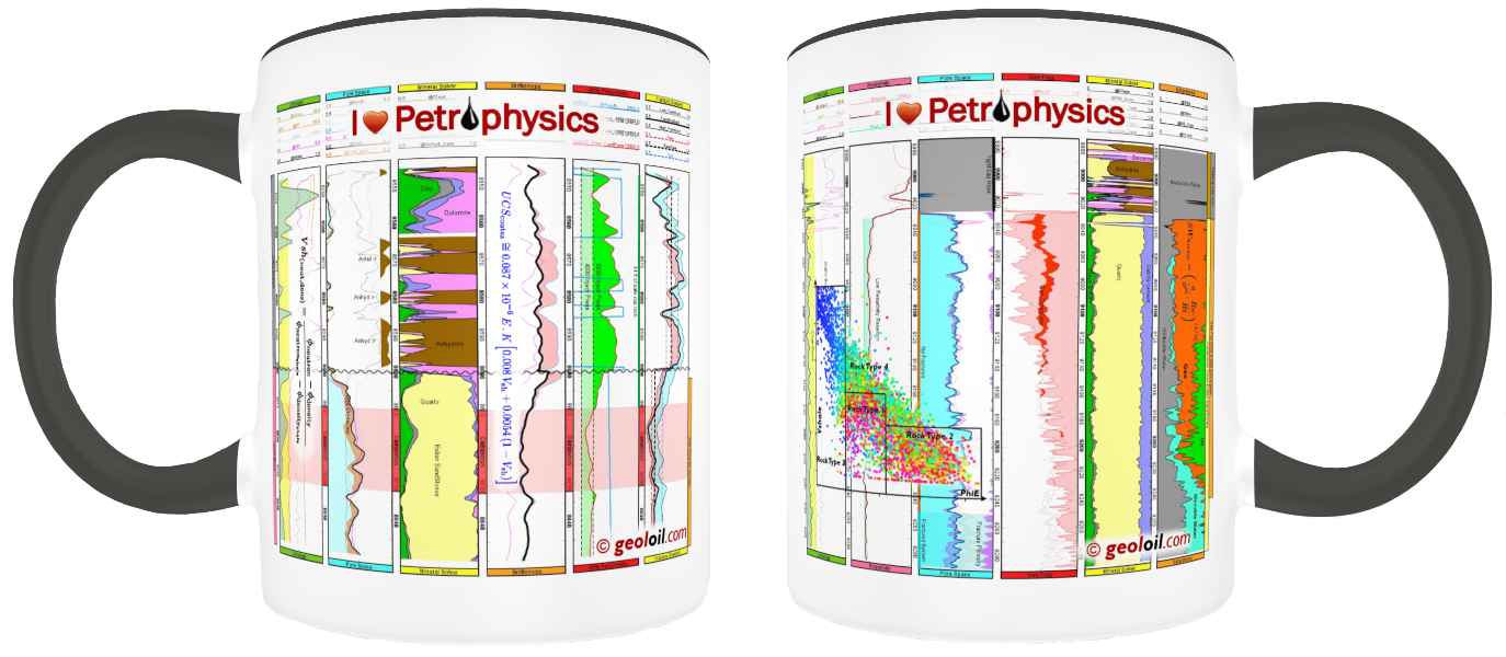 GeolOil Petrophysics Coffee Mug
