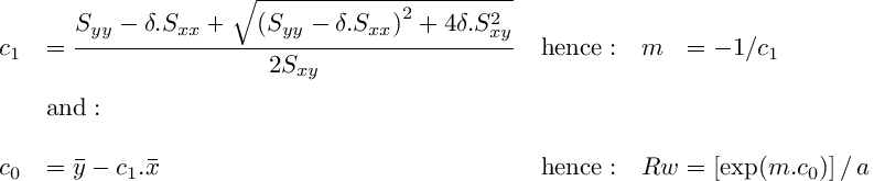 Pickett plot equation solution for shaly sands