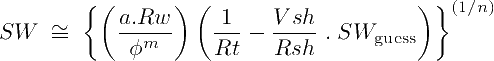 Solving the Modified Simandox Equation by numerical iterations