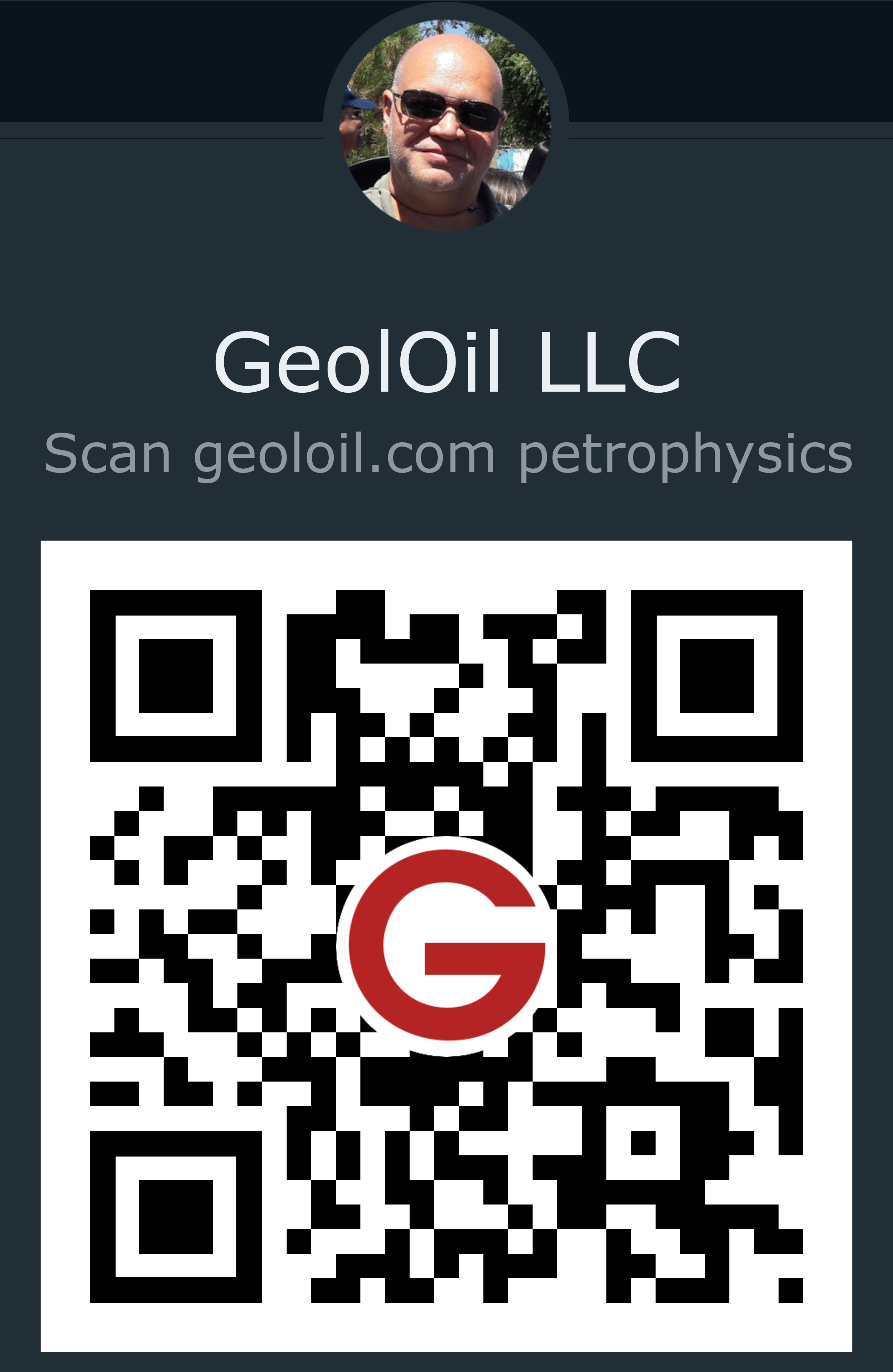 GeolOil WebSite QR code