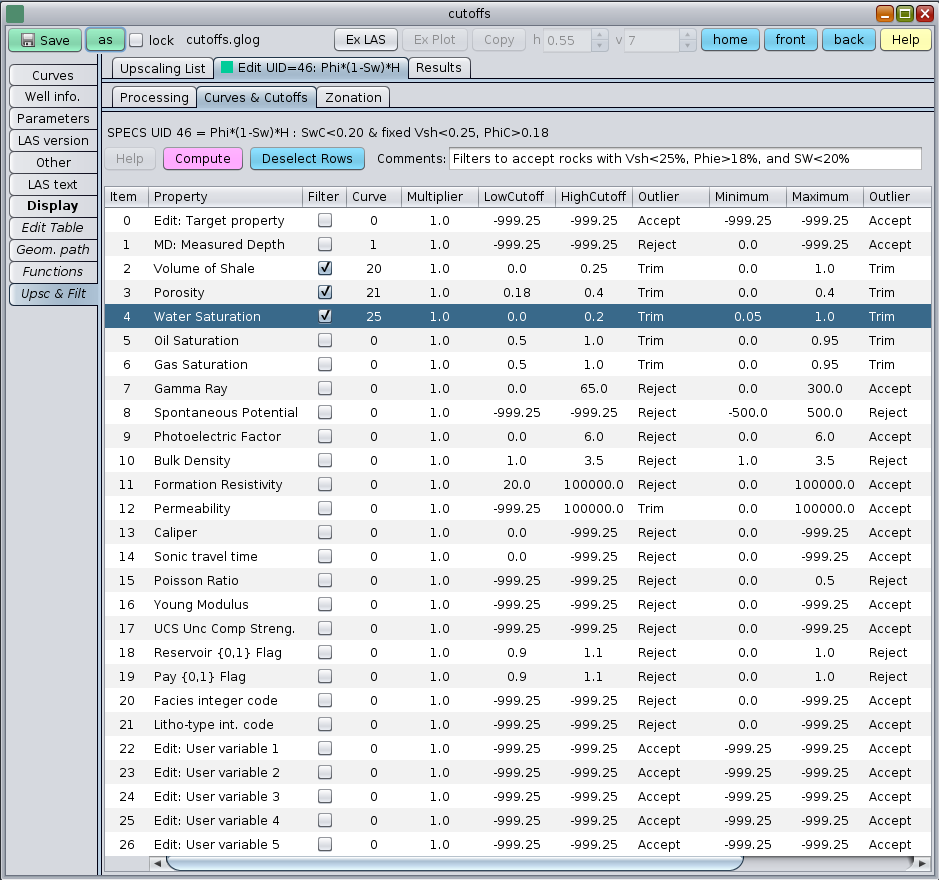 how to make your own las file techlog