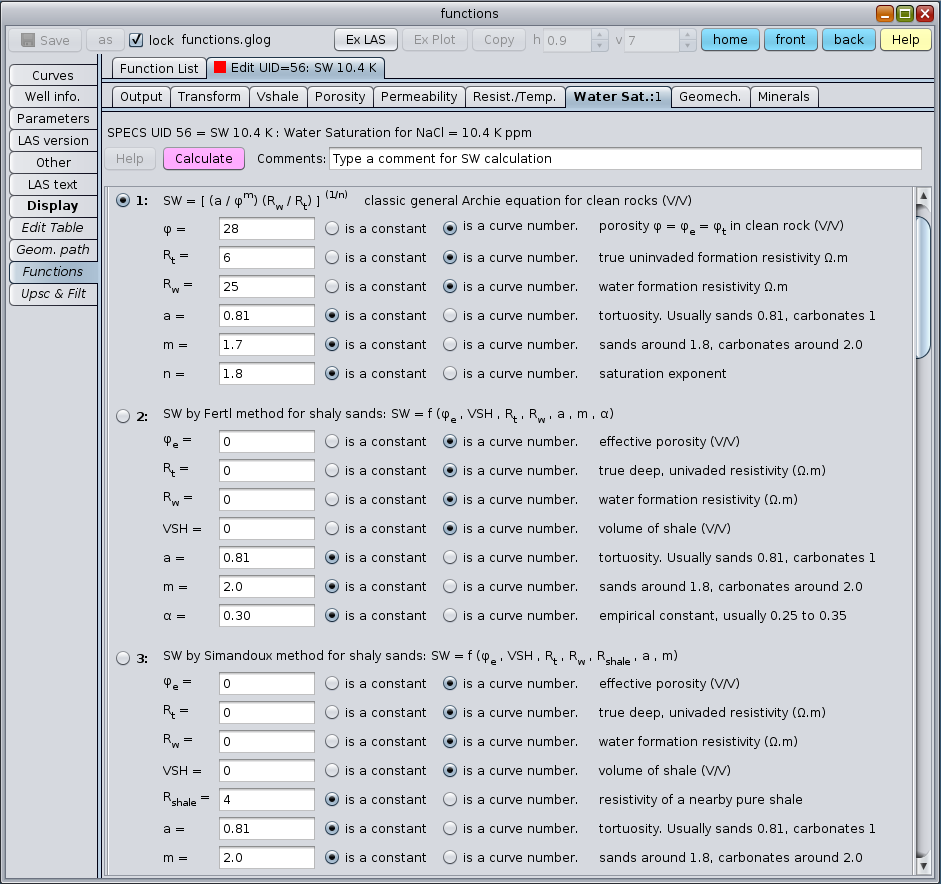 how to make your own las file techlog